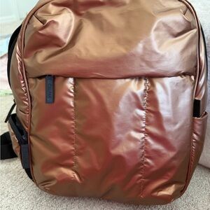 CALPAK Copper Metallic Backpack